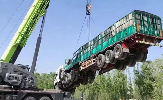 龙华区道路脱困救援案例